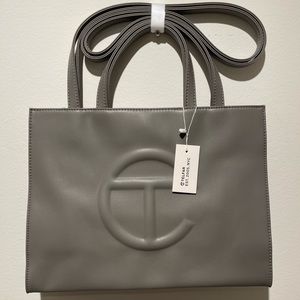 Brand New Gray Telfar Medium Bag